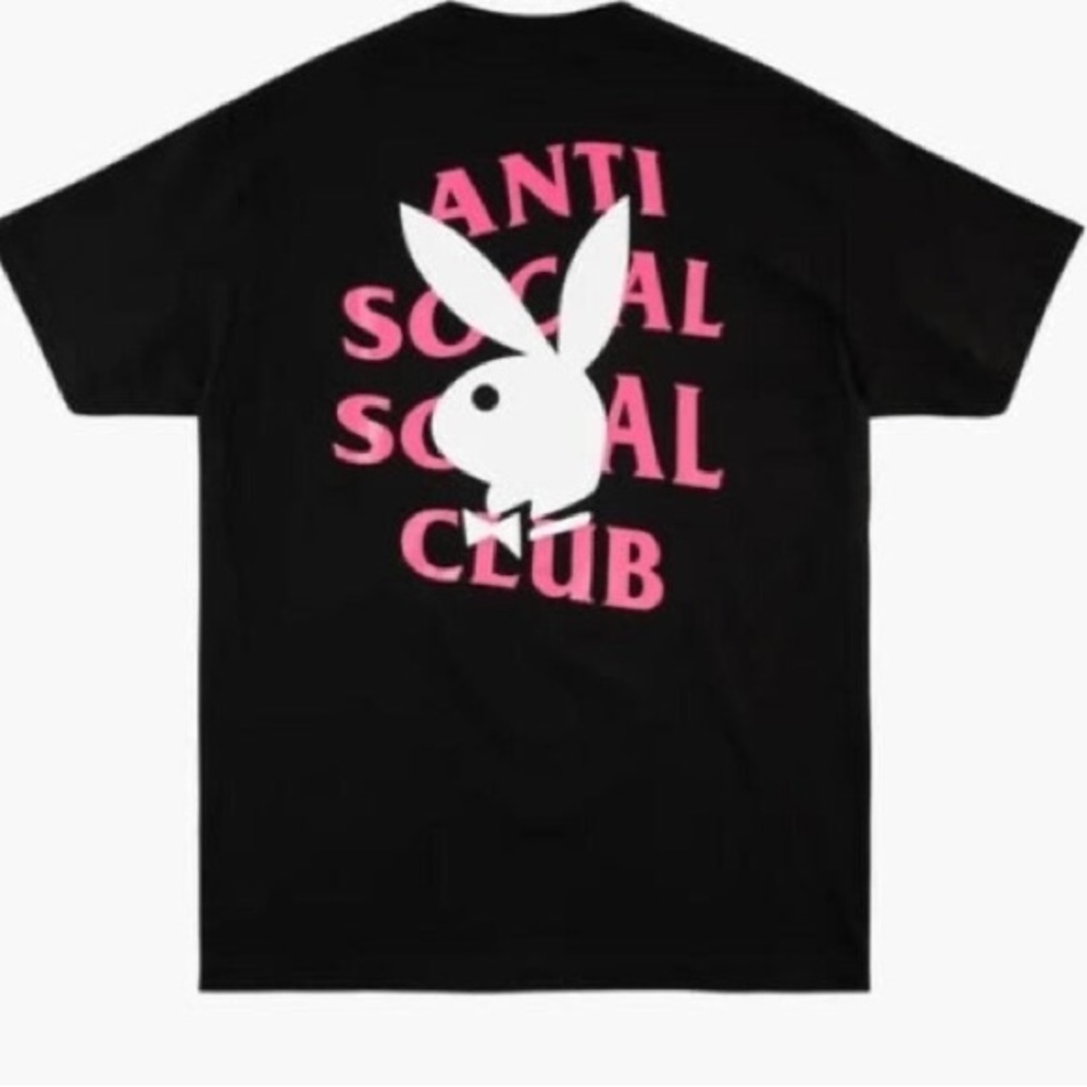 Anti social social club playboy shirt